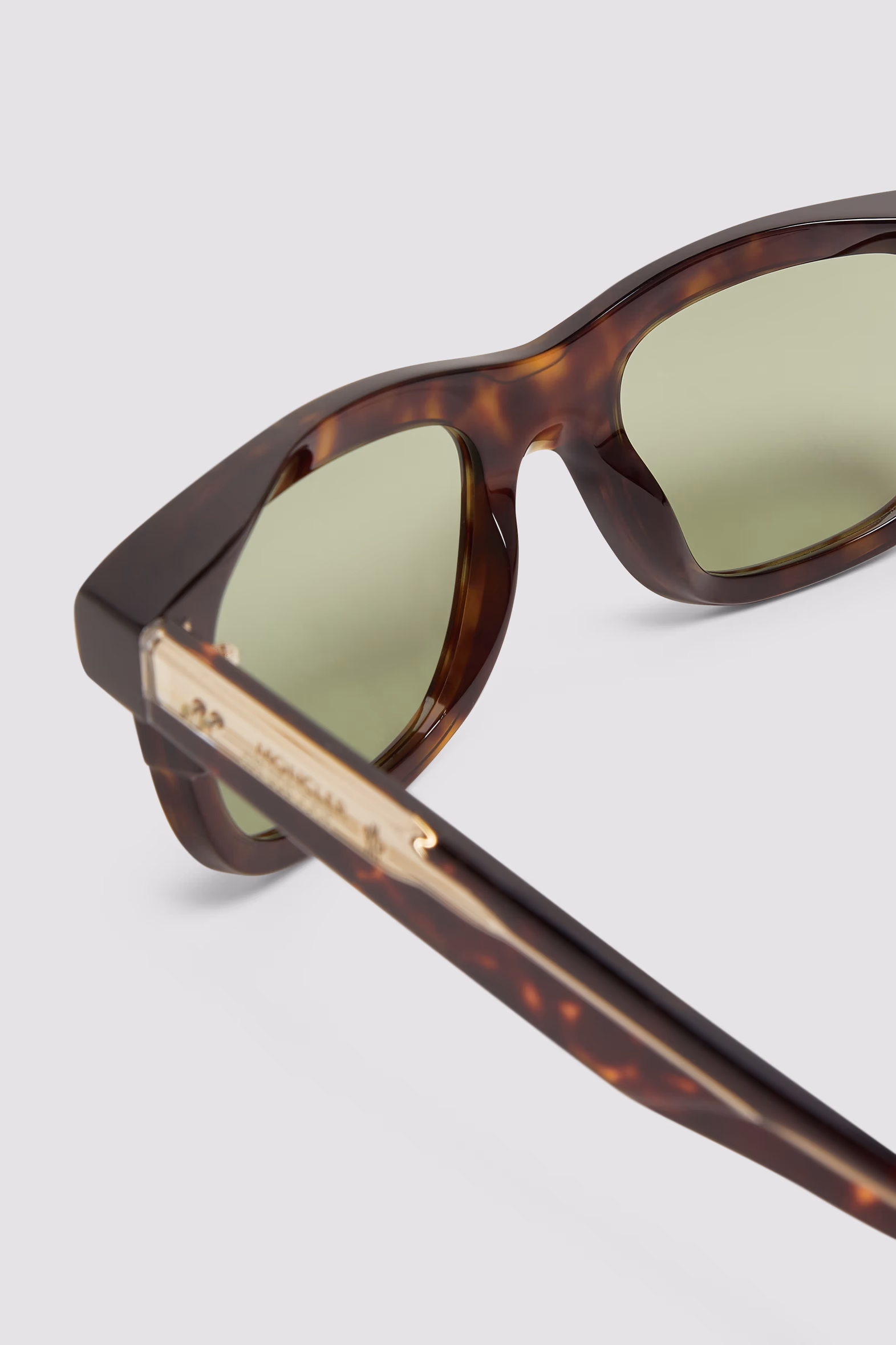 Claro Squared Sunglasses Gender Neutral Shiny Brown Tortoise Moncler 5